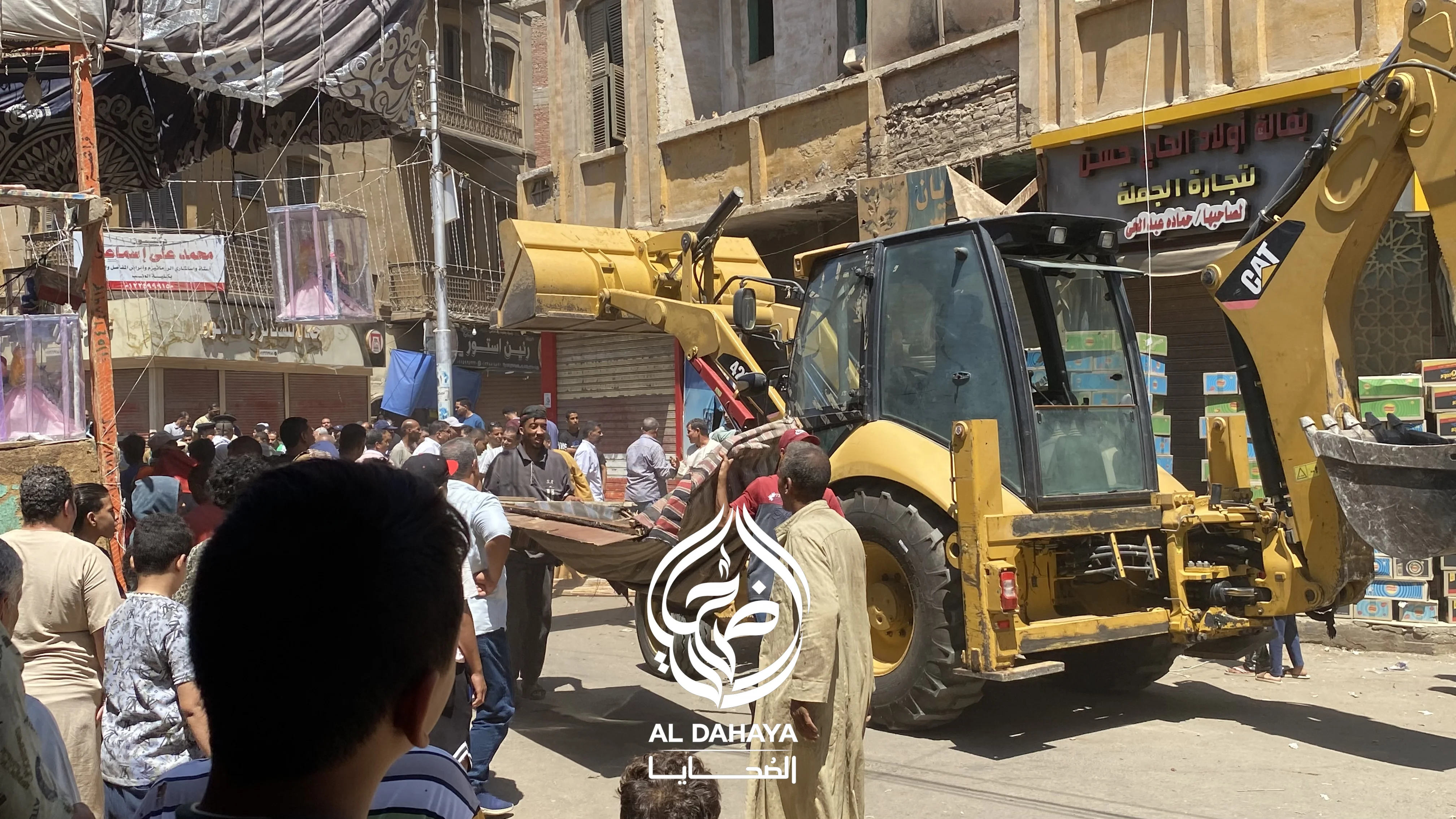 حملة إزالة مكبرة في قلب مدينة المراغة.. معدات ثقيلة لمواجهة التعديات ورفع الإشغالات