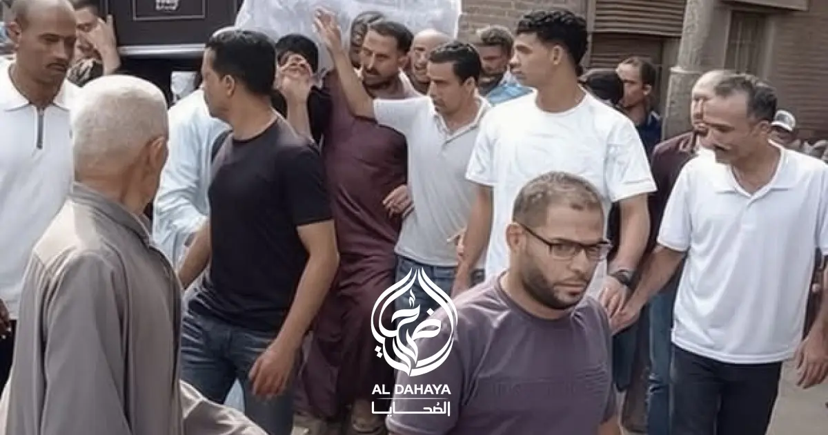 بدموع وقلوب موجوعة.. قرية عزة رمزي تودع مضيفة الطيران في جنازة مهيبة.. ووالدها ينتظر عودتها بدموع الحسرة